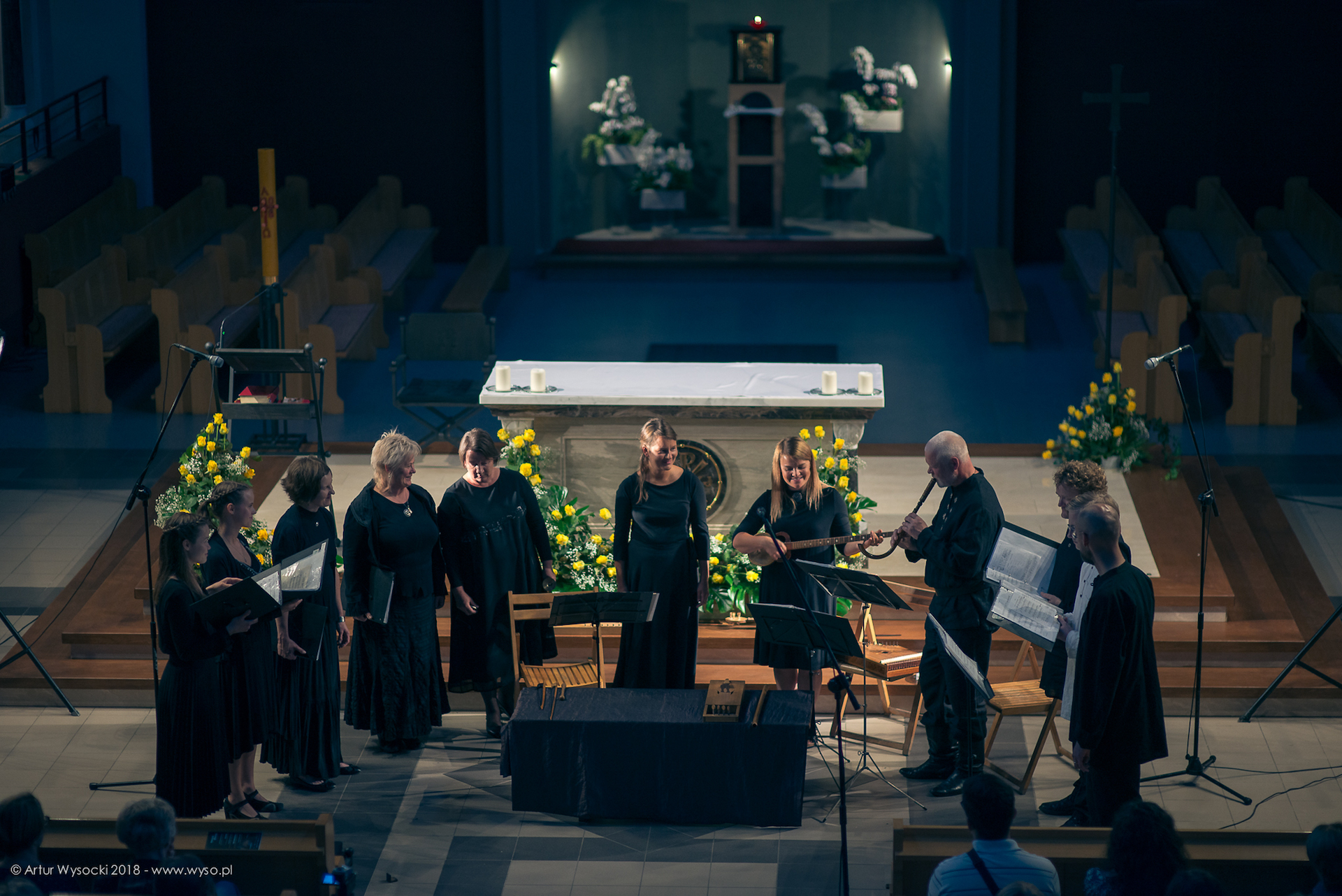 na zdjęciu Linnamuusikud, koncert prolog Musica Divina, Rzeszów 2018